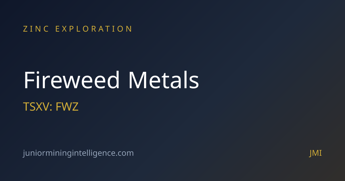 Fireweed Metals (TSXV: FWZ) News Releases & Press Releases